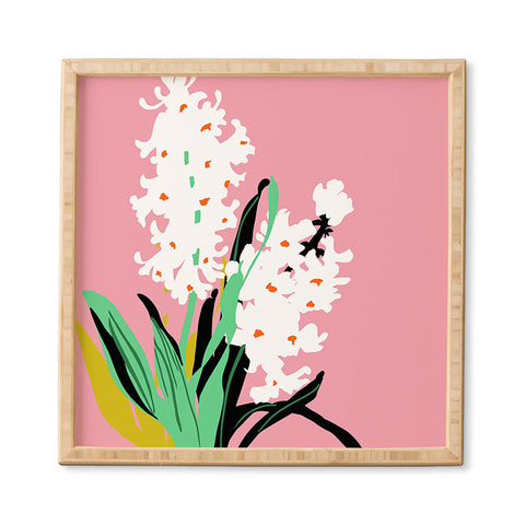 DESIGN dannick Flower Market Amsterdam I Framed Wall Art