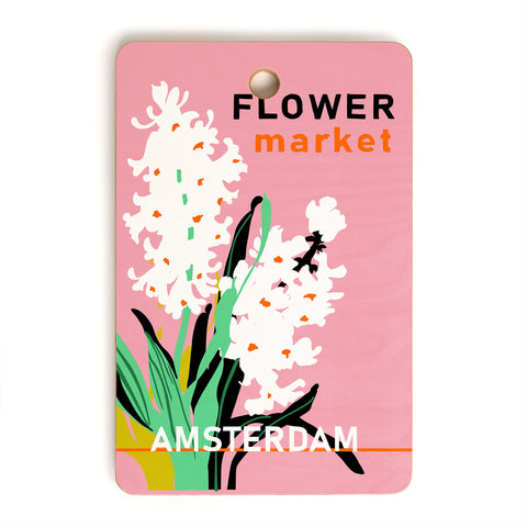 DESIGN d´annick Flower Market Amsterdam I Cutting Board Rectangle