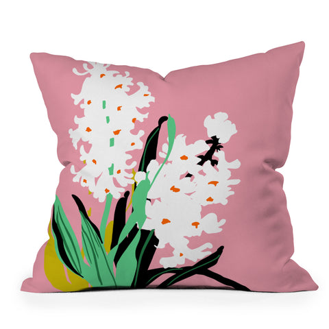 DESIGN dannick Flower Market Amsterdam I Outdoor Throw Pillow
