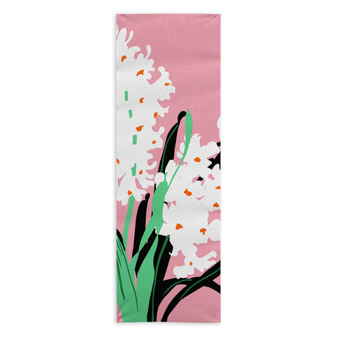 DESIGN dannick Flower Market Amsterdam I Yoga Towel