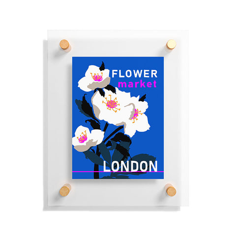 DESIGN dannick Flower Market London I Floating Acrylic Print