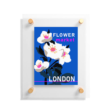 DESIGN d´annick Flower Market London I Floating Acrylic Print