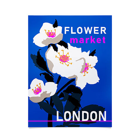 DESIGN d´annick Flower Market London I Poster