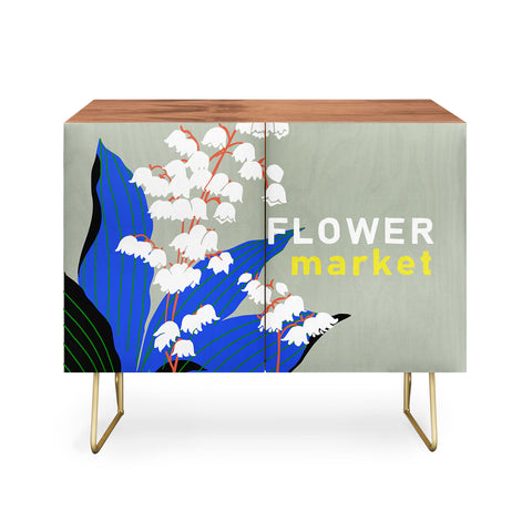 DESIGN d´annick Flower Market New York Credenza