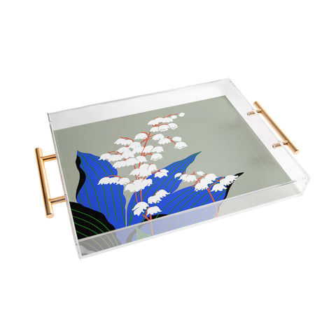 DESIGN dannick Flower Market New York Acrylic Tray