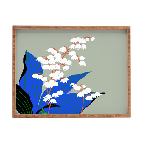 DESIGN dannick Flower Market New York Rectangular Tray