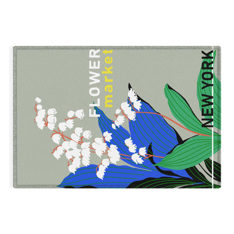 DESIGN dannick Flower Market New York Outdoor Rug