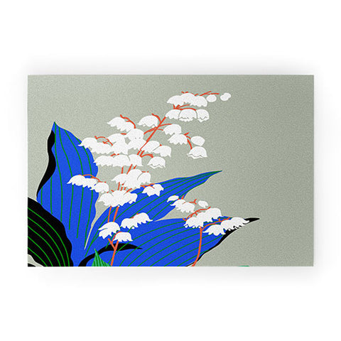 DESIGN dannick Flower Market New York Welcome Mat