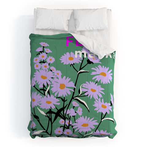 DESIGN dannick Flower Market Rome Comforter