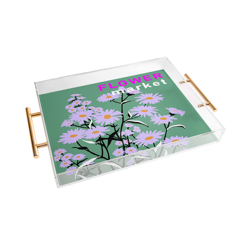 DESIGN dannick Flower Market Rome Acrylic Tray