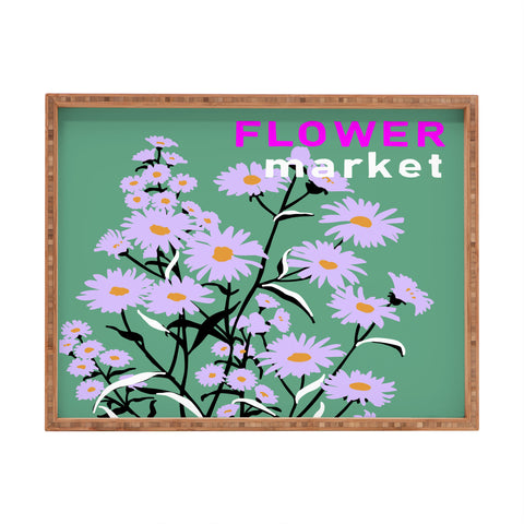 DESIGN dannick Flower Market Rome Rectangular Tray
