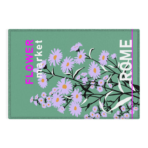 DESIGN dannick Flower Market Rome Outdoor Rug