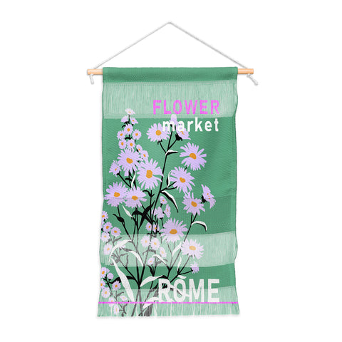 DESIGN dannick Flower Market Rome Wall Hanging Portrait