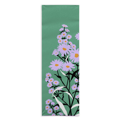 DESIGN dannick Flower Market Rome Yoga Towel