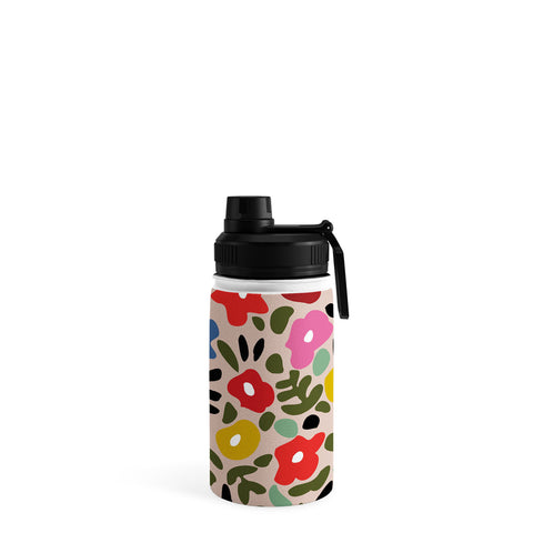 DESIGN dannick Flower meadow in muted colours Water Bottle