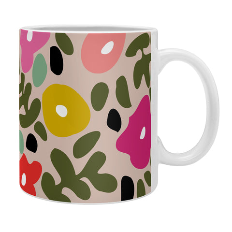 DESIGN d´annick Flower meadow in muted colours Coffee Mug