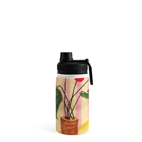 DESIGN d´annick Flowers in a vase 1 Water Bottle