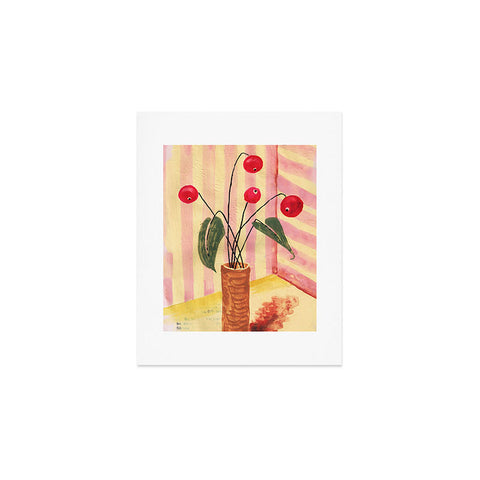 DESIGN dannick Flowers in a vase 1 Art Print
