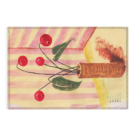 DESIGN dannick Flowers in a vase 1 Outdoor Rug