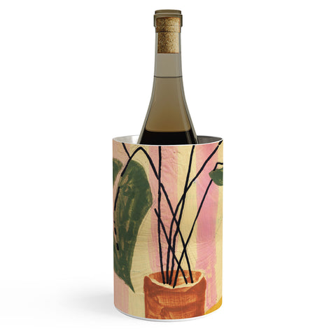 DESIGN dannick Flowers in a vase 1 Wine Chiller