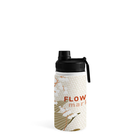 DESIGN dannick Flowers market lily of the valley Water Bottle