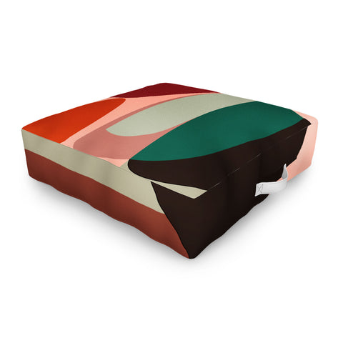 DESIGN dannick Geometric shapes Outdoor Floor Cushion