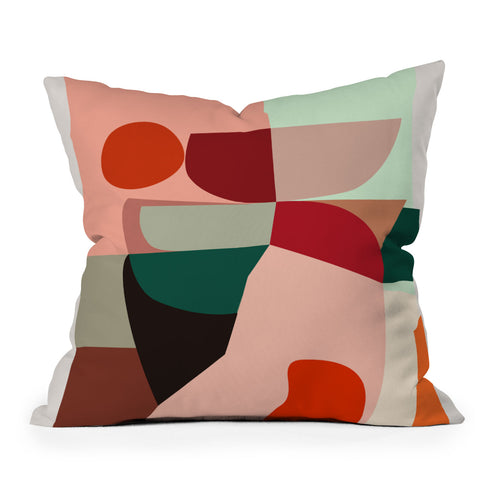 DESIGN dannick Geometric shapes Throw Pillow