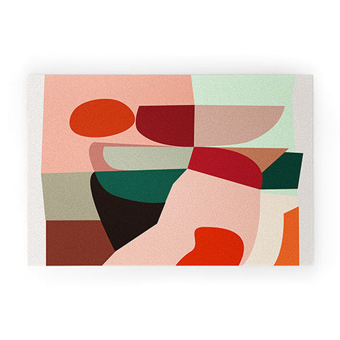 DESIGN dannick Geometric shapes Welcome Mat