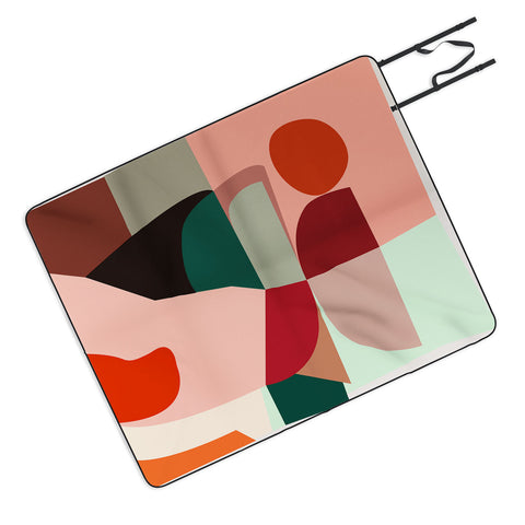 DESIGN dannick Geometric shapes Picnic Blanket