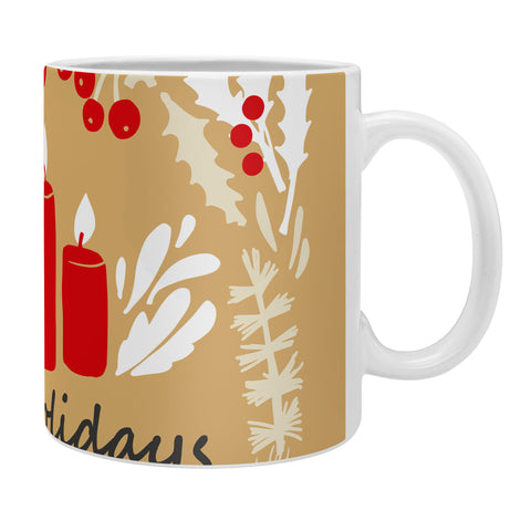 DESIGN d´annick happy holidays christmas greetings Coffee Mug