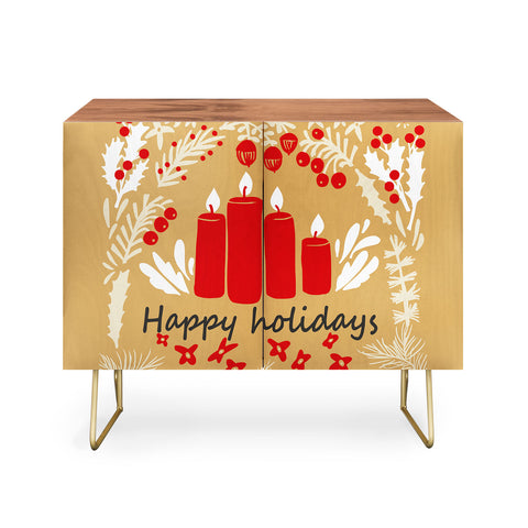 DESIGN dannick happy holidays christmas greetings Credenza