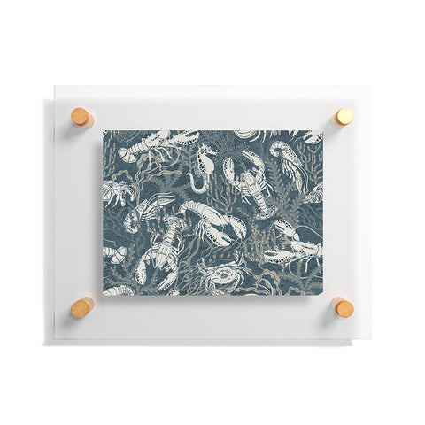 DESIGN d´annick Lobster and friends Floating Acrylic Print