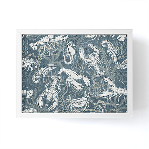 DESIGN dannick Lobster and friends Framed Mini Art Print