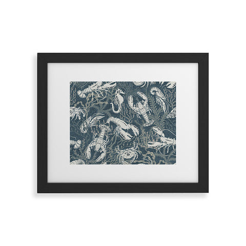 DESIGN dannick Lobster and friends Framed Art Print
