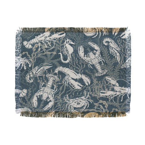 DESIGN d´annick Lobster and friends Throw Blanket