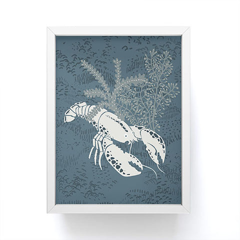 DESIGN d´annick Lobster II Framed Mini Art Print