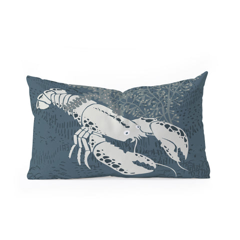 DESIGN dannick Lobster II Oblong Throw Pillow