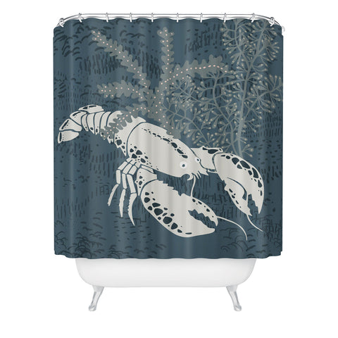 DESIGN d´annick Lobster II Shower Curtain