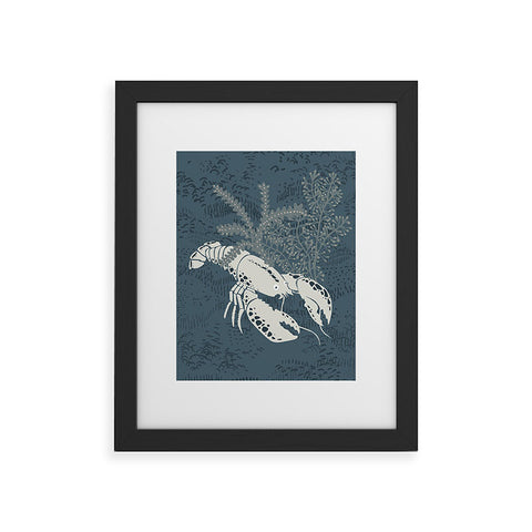 DESIGN dannick Lobster II Framed Art Print