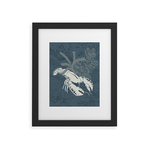 DESIGN d´annick Lobster II Framed Art Print