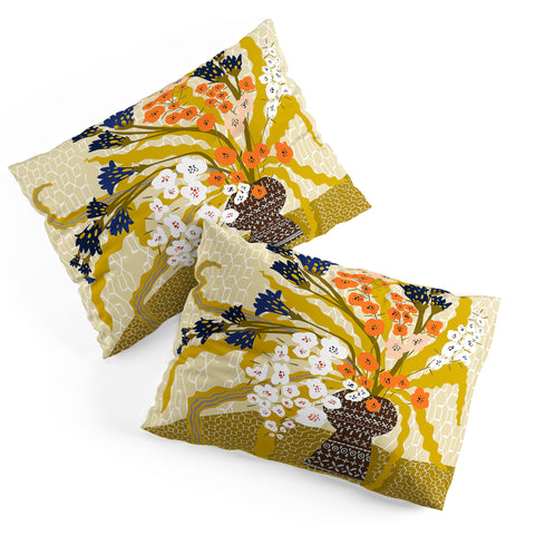 DESIGN d´annick Matisse Flower Vase modern Ill Pillow Shams