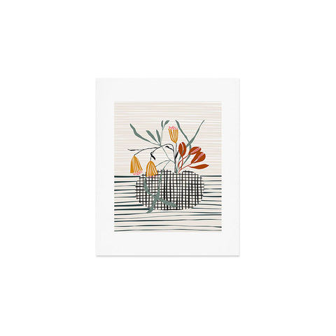 DESIGN d´annick midcentury plant pot Art Print