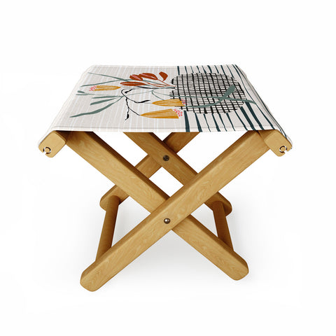 DESIGN dannick midcentury plant pot Folding Stool