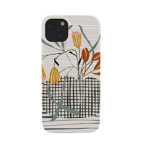 DESIGN dannick midcentury plant pot Phone Case