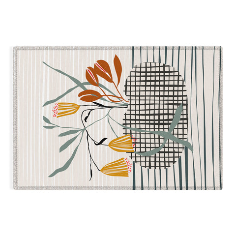 DESIGN dannick midcentury plant pot Outdoor Rug