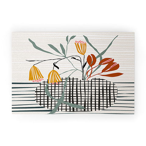 DESIGN dannick midcentury plant pot Welcome Mat