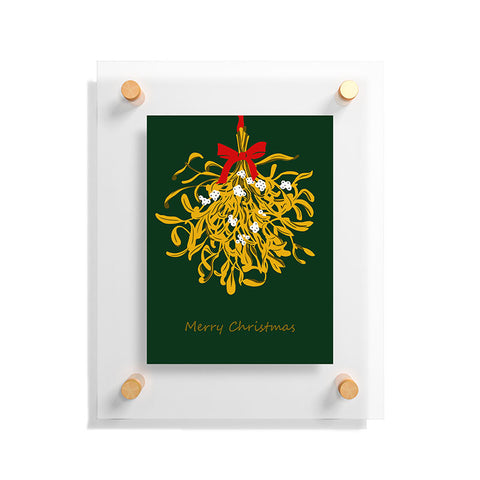 DESIGN dannick Mistletoe for Christmas Floating Acrylic Print