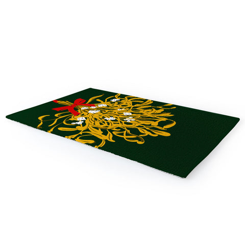 DESIGN dannick Mistletoe for Christmas Area Rug