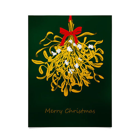 DESIGN d´annick Mistletoe for Christmas Poster