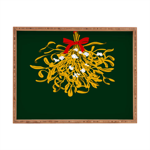 DESIGN d´annick Mistletoe for Christmas Rectangular Tray